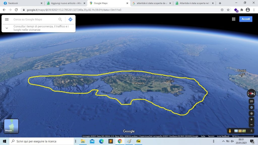 Atlantis is the Sardinian Corsican continental submerged lithosphere block destroyed by a subduction zone and submergerd by the Meltwater Pulsesblock